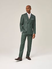 Rayas verdes - Skopes Levins Double Breasted Suit Jacket - Imagen 6 de 10