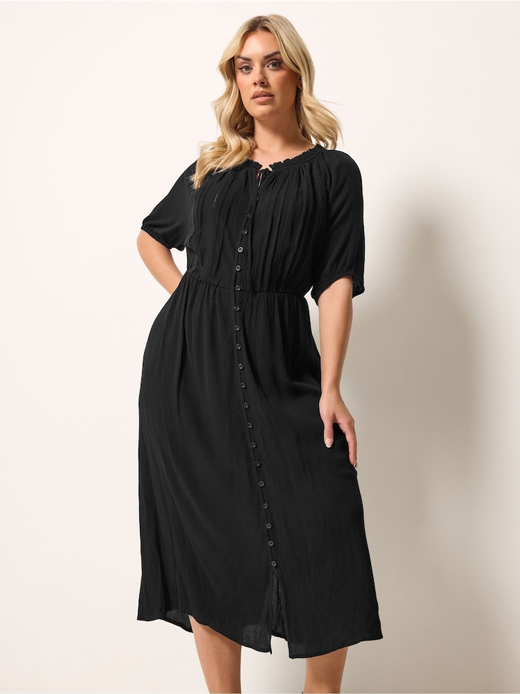 فستان ماكسي مطرز من Yours Curve - Image 1 of 5 فستان ماكسي مطرز من Yours Curve - Image 1 of 5