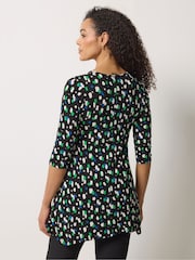 M&Co Black Hanky Hem Top - Image 3 of 5