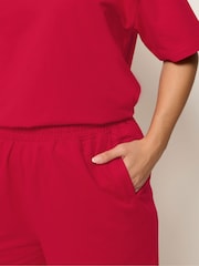 Yours Curve T-Shirt & Sweat Shorts Set 2 Pack - Bild 4 von 5