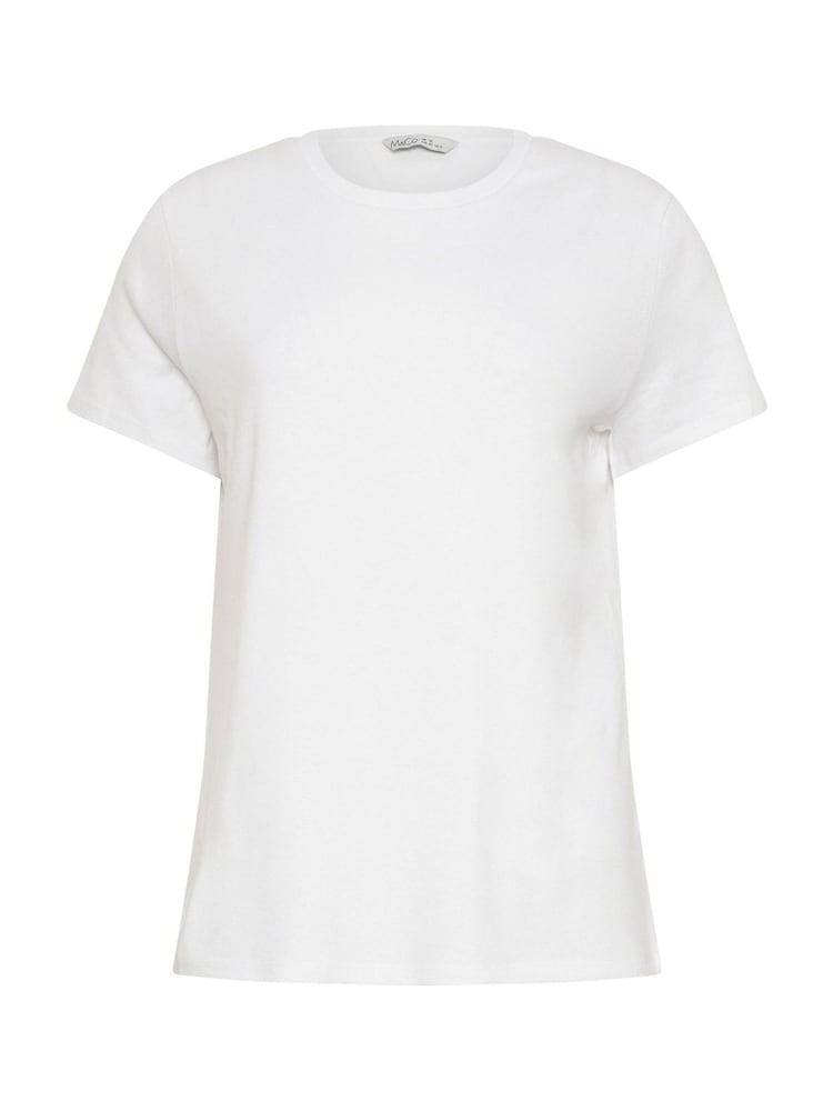 M&Co White Short Sleeve Crew Neck T-Shirts 2 Pack - Image 8 of 8