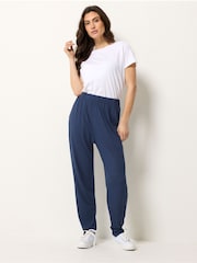 M&Co Blue Jersey Hareem Trousers - Image 2 of 5