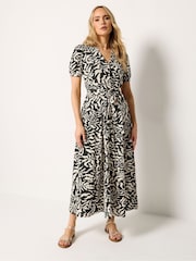 Long Tall Sally Brown A Line Midaxi Dress - Image 1 of 5