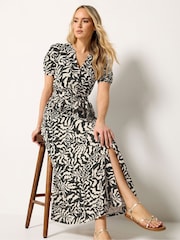 Long Tall Sally Brown A Line Midaxi Dress - Image 2 of 5