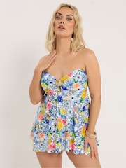 Белый - танкини асимметричной длины Yours Curve - Изображение 2 6