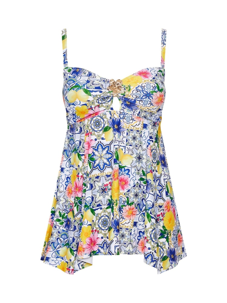 Белый - танкини асимметричной длины Yours Curve - Изображение 6 6