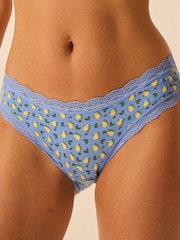 Stripe & Stare Blue The Original Knickers 4 Pack - Image 2 of 5