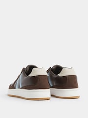 Yours Curve Brown E Wide Fit Padded Lace Up Trainers - Image 5 of 6