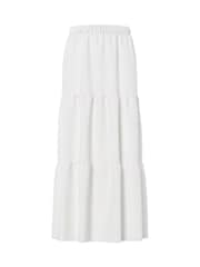 PIECES White High Waist Maxi Skirt - Image 6 of 7