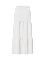 PIECES White High Waist Maxi Skirt - Image 7 of 7
