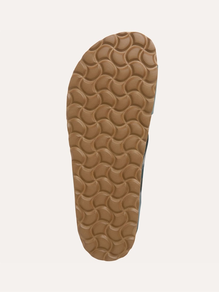 Celtic & Co. Green Crossover Buckle Sandals - Image 6 of 6