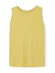 Celtic & Co. Slub Jersey Pleat Back Tank - Bild 4 von 6