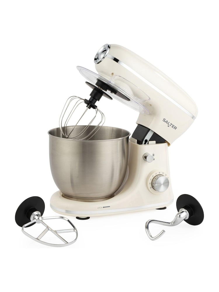 Salter Cream Retro Stand Mixer - Image 1 of 12