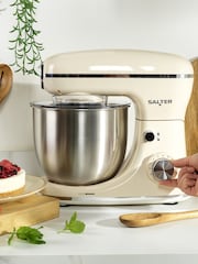 Salter Cream Retro Stand Mixer - Image 10 of 12
