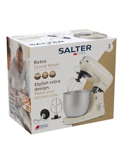 Salter Cream Retro Stand Mixer - Image 5 of 12