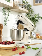 Salter Cream Retro Stand Mixer - Image 8 of 12