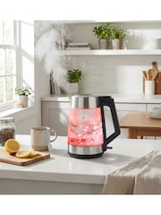 Salter Black Glass Kettle - Image 2 of 5