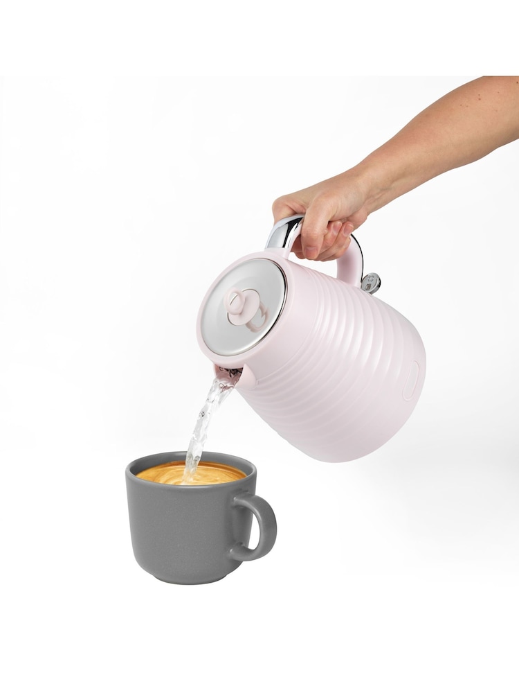 Salter Pink Ripple Kettle - Image 2 of 3
