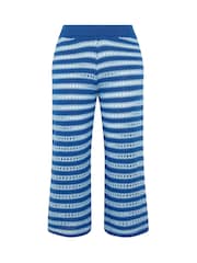 Yours Curve Blue Limited Knitted Trousers - Image 5 of 5