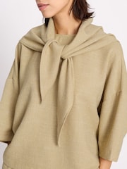 Albaray Natural Anna Unwin Woven Top - Image 3 of 7