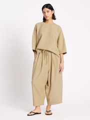 Albaray Natural Anna Unwin Woven Top - Image 4 of 7