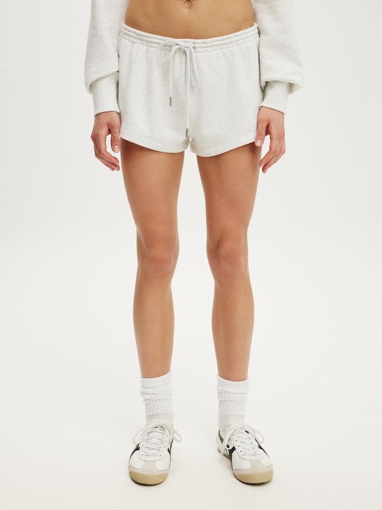 Cotton On Grey Fleece Micro Shorts - Image 6 of 6