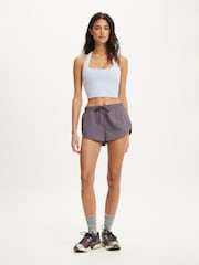 Cotton On Violet Grey Woven Dolphin Hem Micro Shorts - Image 3 of 6