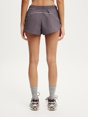 Cotton On Violet Grey Woven Dolphin Hem Micro Shorts - Image 6 of 6
