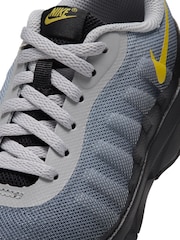 Nike Grey Yellow Junior Air Max Invigor Trainers - Image 7 of 8