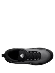Nike Black Silver Youth Air Max Nova Trainers - Image 2 of 3