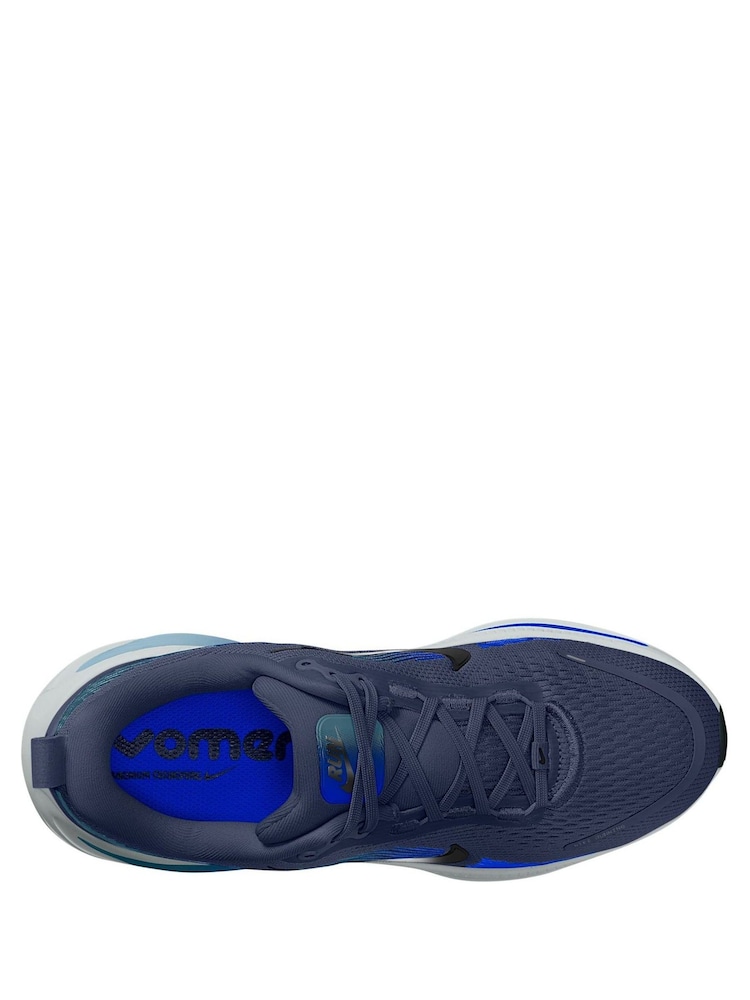Nike Navy Racer Blue Youth Vomero 18 Road Running Trainers - Image 2 of 3 Nike Navy Racer Blue Youth Vomero 18 Road Running Trainers - Image 2 of 3