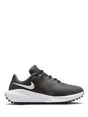 Nike Black/White Infinity G Junior 24 Golf Trainers - Image 1 of 7