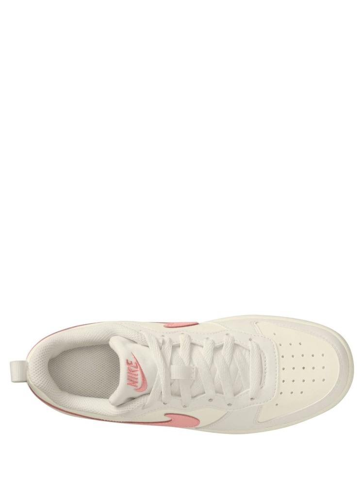 Nike Natural Pink Youth Court Borough Low Recraft Trainers - Image 2 of 3 Nike Natural Pink Youth Court Borough Low Recraft Trainers - Image 2 of 3