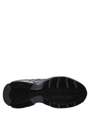Nike Black Grey Yellow Youth Air Max Fire Trainers - Image 3 of 3