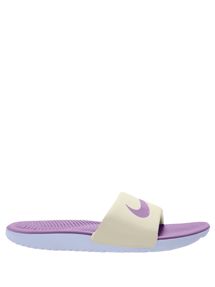 Nike White Kawa Junior Youth Sandals - Image 1 of 3