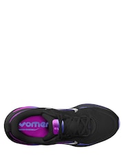 Nike Black/Purple Youth Vomero 18 Road Running Trainers - Image 2 of 3