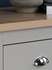 Birlea Grey Highgate 4 Drawer Chest - Image 2 of 7