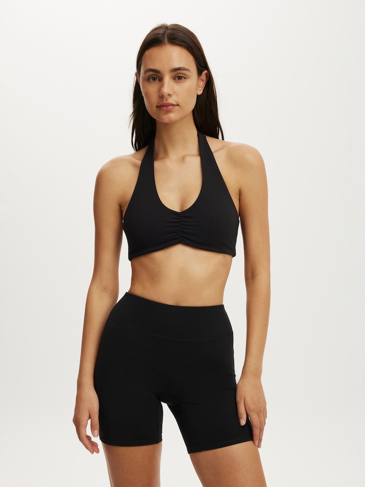 Cotton On Black Ultra Soft Contour Bike Shorts - Image 1 of 5