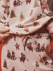 Neutral Hamish The Highland Cow Long Sleeve Pyjamas - Image 5 of 6
