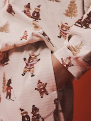 Neutral Hamish The Highland Cow Long Sleeve Pyjamas - Image 6 of 6