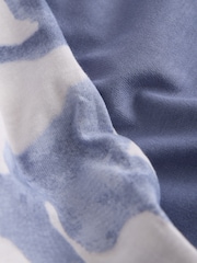 Blue Leaves Short Sleeve Pyjamas - Image 2 of 3