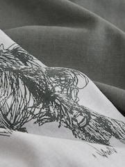 Charcoal Grey Hamish The Highland Cow - Long sleeve Pyjamas - Larawan 2 ng 3