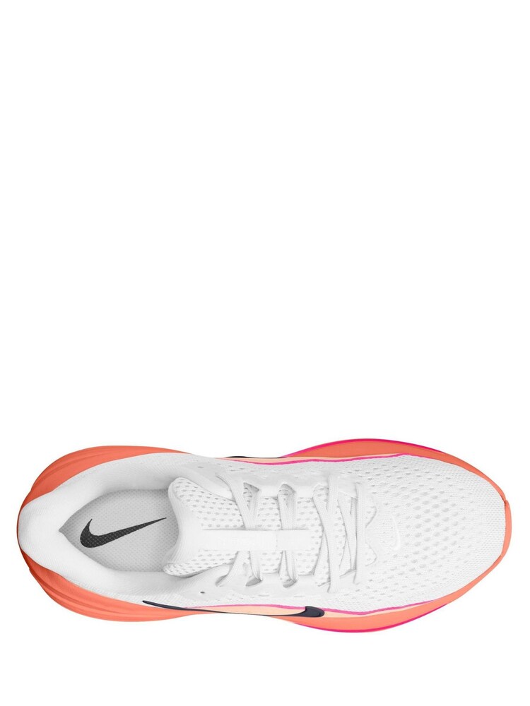 Nike White/Coral Pink Youth Winflo 12 Running Trainers - Image 2 of 3 Nike White/Coral Pink Youth Winflo 12 Running Trainers - Image 2 of 3