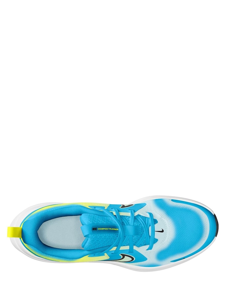 Nike Current Blue Youth Cosmic Runner Trainers - Image 2 of 3 Nike Current Blue Youth Cosmic Runner Trainers - Image 2 of 3