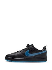 Nike Black Junior Court Borough Low Recraft Trainers - Image 10 of 10