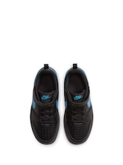 Nike Black Junior Court Borough Low Recraft Trainers - Image 3 of 10