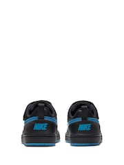 Nike Black Junior Court Borough Low Recraft Trainers - Image 6 of 10