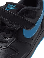 Nike Black Junior Court Borough Low Recraft Trainers - Image 8 of 10