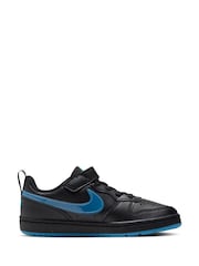 Nike Black Junior Court Borough Low Recraft Trainers - Image 9 of 10