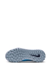 Nike Blue Jr. Phantom 6 Low Academy Erling Haaland Turf Football Boots - Image 4 of 8